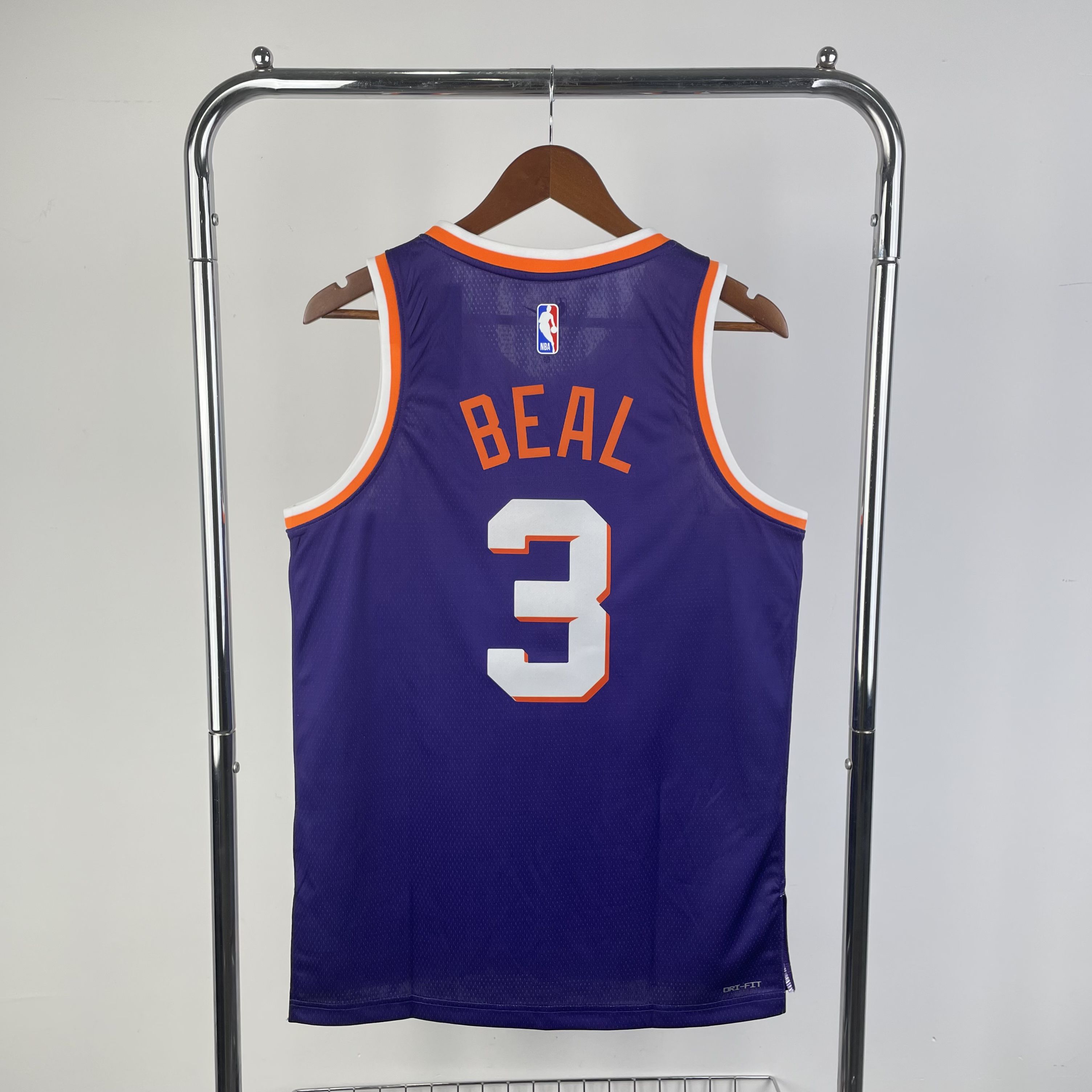 Men Phoenix Suns #3 Beal Purple Season Nike 2024 NBA Jersey
